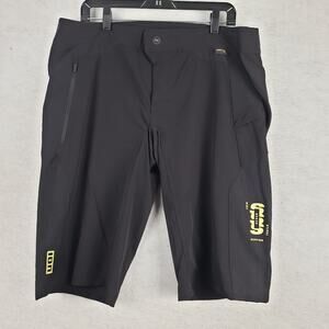 Ion‎ Men's Size XL Scrub Bikeshorts Black Cordura 4-Way Stretch Surfing Sporty